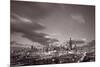 Chicago At Dusk BW-Steve Gadomski-Mounted Photographic Print