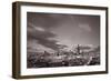 Chicago At Dusk BW-Steve Gadomski-Framed Photographic Print