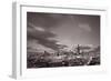 Chicago At Dusk BW-Steve Gadomski-Framed Photographic Print