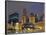 Chicago at night-Patrick  J. Warneka-Framed Photographic Print