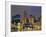 Chicago at night-Patrick  J. Warneka-Framed Photographic Print