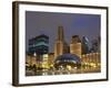 Chicago At Night-Patrick Warneka-Framed Photographic Print