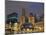 Chicago At Night-Patrick Warneka-Mounted Photographic Print