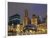 Chicago At Night-Patrick Warneka-Framed Photographic Print