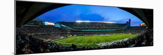Chicago Bears At Soldier Field-Steve Gadomski-Mounted Photographic Print