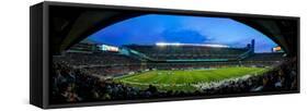 Chicago Bears At Soldier Field-Steve Gadomski-Framed Stretched Canvas