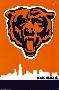 Chicago Bears Logo-null-Framed Poster