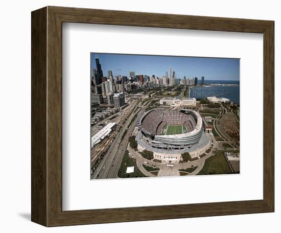 Chicago Bears New Soldier Field Sports-Mike Smith-Framed Art Print