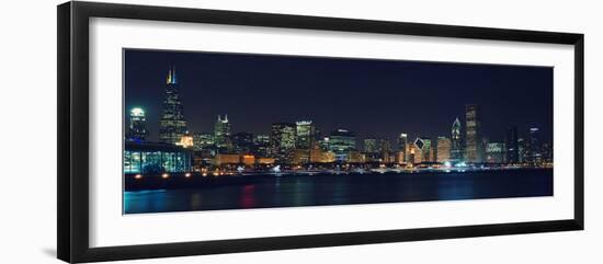 Chicago Bears NFC 2007 Skyline-Patrick Warneka-Framed Photographic Print