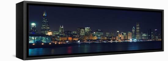 Chicago Bears NFC 2007 Skyline-Patrick Warneka-Framed Stretched Canvas