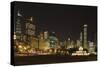 Chicago Bears Skyline 2007-Patrick Warneka-Stretched Canvas