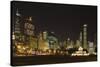 Chicago Bears Skyline 2007-Patrick Warneka-Stretched Canvas