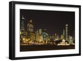 Chicago Bears Skyline 2007-Patrick Warneka-Framed Photographic Print