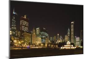 Chicago Bears Skyline 2007-Patrick Warneka-Mounted Photographic Print