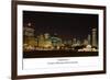 Chicago Bears Skyline-Patrick Warneka-Framed Photographic Print