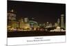 Chicago Bears Skyline-Patrick Warneka-Mounted Photographic Print