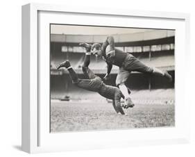 Chicago Bears Teammates Practicing as Joe Zeller Tries to Tackle Red Grange-null-Framed Photo