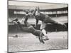 Chicago Bears Teammates Practicing as Joe Zeller Tries to Tackle Red Grange-null-Mounted Photo
