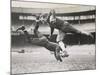 Chicago Bears Teammates Practicing as Joe Zeller Tries to Tackle Red Grange-null-Mounted Photo