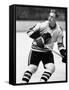 Chicago Black Hawk Ice Hockey Player Bobby Hull During Game-Art Rickerby-Framed Stretched Canvas