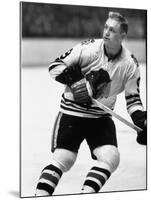 Chicago Black Hawk Ice Hockey Player Bobby Hull During Game-Art Rickerby-Mounted Premium Photographic Print