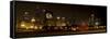 Chicago Black Hawks Skyline-Patrick Warneka-Framed Stretched Canvas