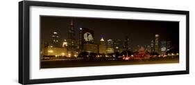 Chicago Black Hawks Skyline-Patrick Warneka-Framed Photographic Print