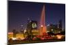 Chicago Black Hawks Skyline-Patrick Warneka-Mounted Premium Photographic Print