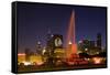 Chicago Black Hawks Skyline-Patrick Warneka-Framed Stretched Canvas