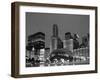 Chicago Black White-Patrick Warneka-Framed Photographic Print