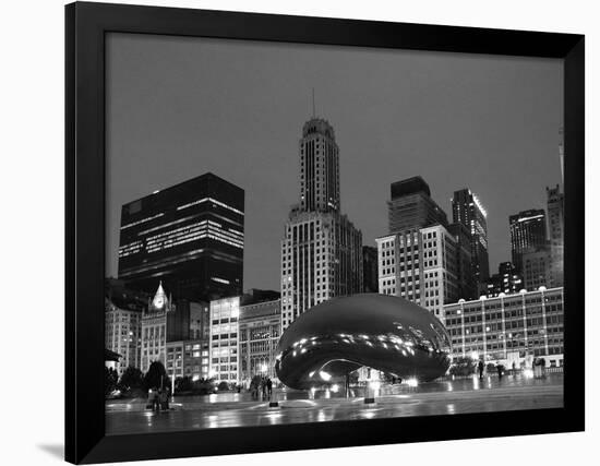 Chicago  Black &White-Patrick  J. Warneka-Framed Photographic Print