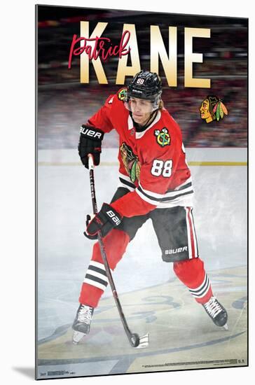 Chicago Blackhawks - Patrick Kane-null-Mounted Poster