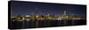 Chicago Blackhawks Skyline-Patrick Warneka-Stretched Canvas