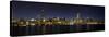 Chicago Blackhawks Skyline-Patrick Warneka-Stretched Canvas