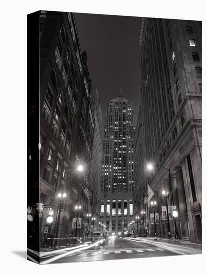 Chicago Board of Trade B W-Steve Gadomski-Stretched Canvas