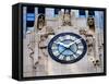 Chicago Board of Trade Building Clock, Chicago, Cook County, Illinois, USA-null-Framed Stretched Canvas