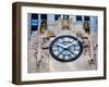 Chicago Board of Trade Building Clock, Chicago, Cook County, Illinois, USA-null-Framed Photographic Print