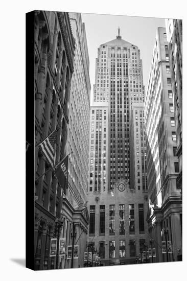 Chicago Board of Trade Building, Downtown Chicago, Illinois, United States of America-Amanda Hall-Stretched Canvas