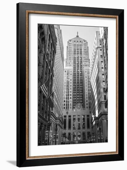 Chicago Board of Trade Building, Downtown Chicago, Illinois, United States of America-Amanda Hall-Framed Photographic Print