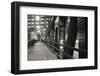 Chicago Bridge Over River-Patrick Warneka-Framed Photographic Print