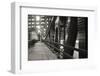 Chicago Bridge Over River-Patrick Warneka-Framed Photographic Print