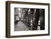 Chicago Bridge Over River-Patrick Warneka-Framed Premium Photographic Print