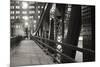 Chicago Bridge Over River-Patrick Warneka-Mounted Photographic Print