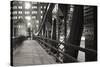 Chicago Bridge Over River-Patrick Warneka-Stretched Canvas