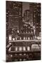 Chicago Bridges BW-Steve Gadomski-Mounted Photographic Print