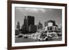 Chicago Buckingham Fountain IIn Black And White-Patrick Warneka-Framed Photographic Print