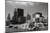 Chicago Buckingham Fountain IIn Black And White-Patrick Warneka-Mounted Photographic Print