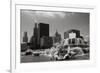 Chicago Buckingham Fountain IIn Black And White-Patrick Warneka-Framed Photographic Print