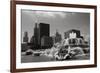 Chicago Buckingham Fountain IIn Black And White-Patrick Warneka-Framed Photographic Print