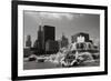 Chicago Buckingham Fountain IIn Black And White-Patrick Warneka-Framed Photographic Print